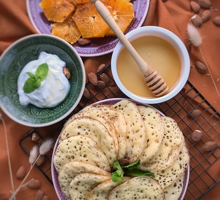 Crêpes aux mille trous (Baghrir)